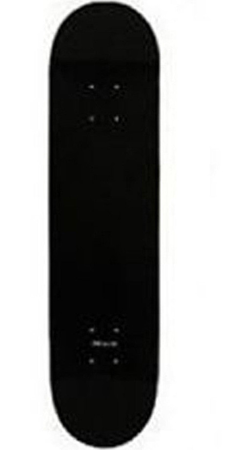 Skate America Skateboard Deck - Blank Black Dipped - 7.625