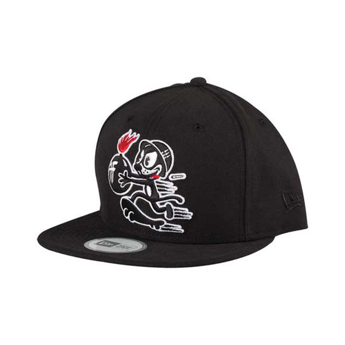 Fallen Hellcat NE Snapback - Black/White - Men's Hat