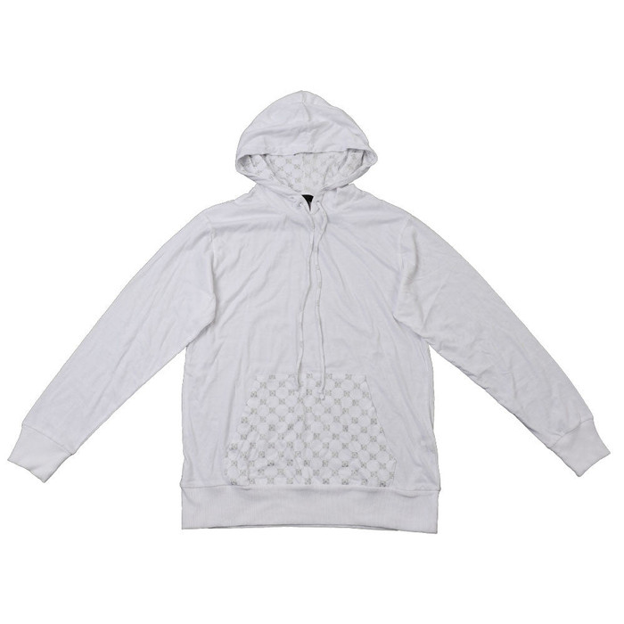 KR3W Khrome Lite Men's Sweatshirt - White