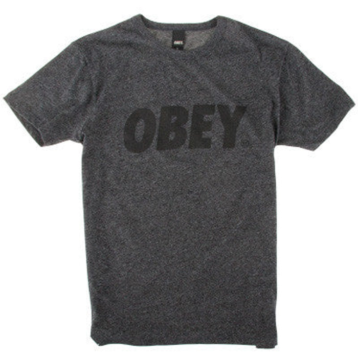 Obey Front - Men's Shirts - Black