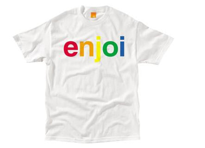 Enjoi Spectrum S/S - White - Mens T-Shirt