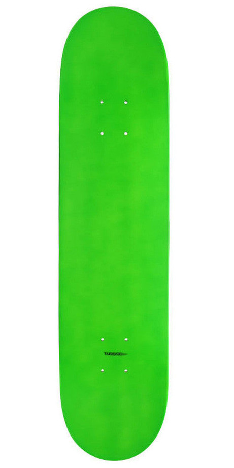 Skate America Blank Skateboard Deck 7.5" - Neon Green