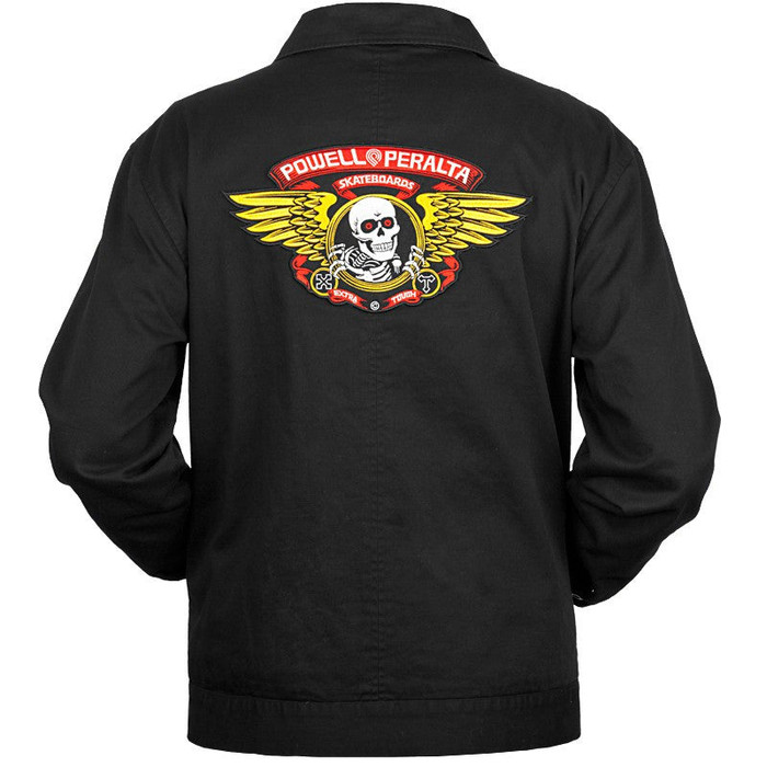 Powell Peralta Winged Ripper Mens Jacket - Black - Small