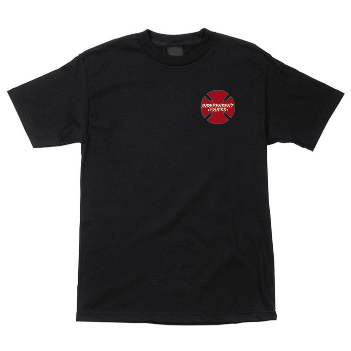Independent Hosoi Sun Regular S/S Mens T-Shirt - Black