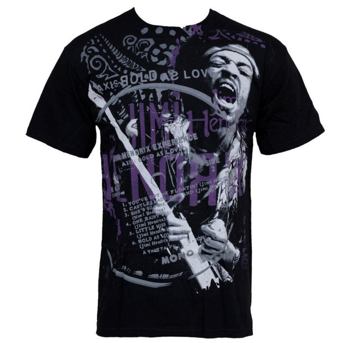 Jimi Hendrix Axis LP T-Shirt - Black