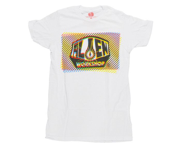 Alien Workshop Interlaced Short Sleeve Men's T-Shirt - White - Medium