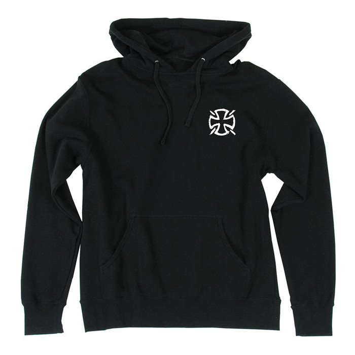 Independent GFL Skull Pullover Hooded L/S Men's Sweatshirt - Black