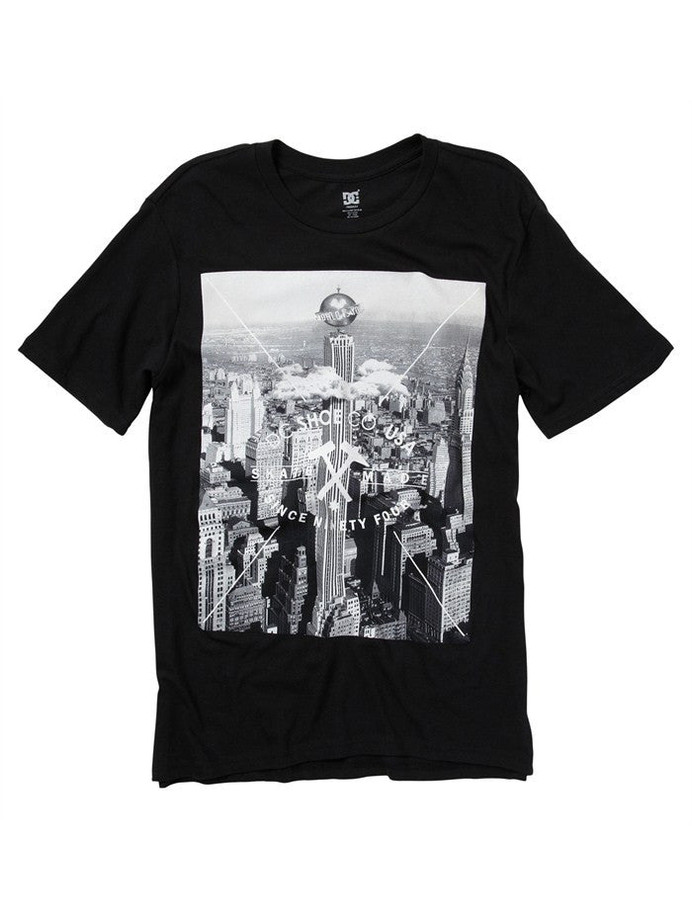 DC Worldly Men's T-Shirt - Black