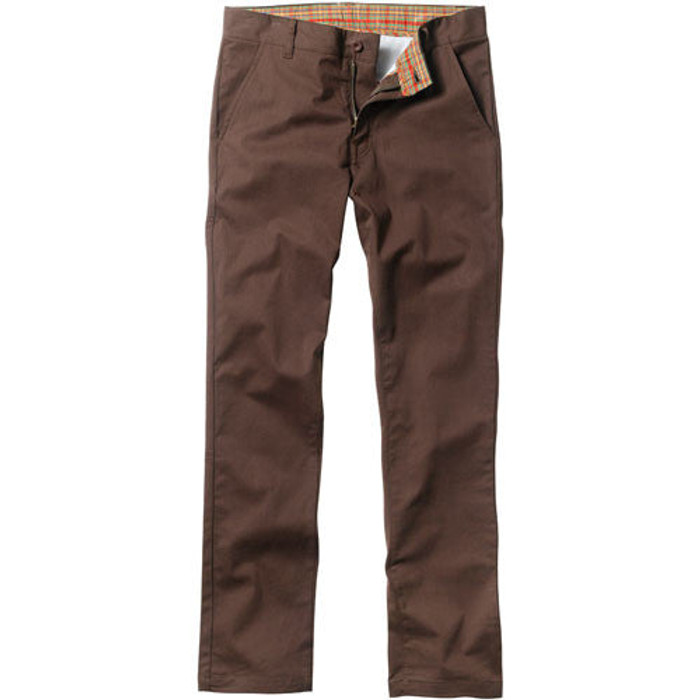 Enjoi Boo Men's Slim Straight Khaki Pants - Brown