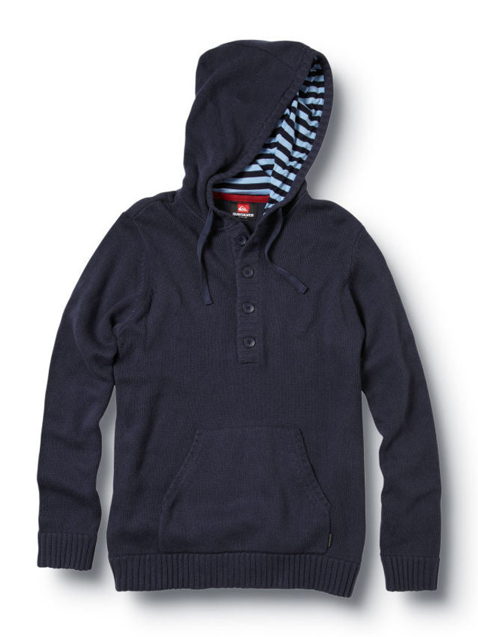 Quiksilver Invader Hooded Men's Sweatshirt - Navy