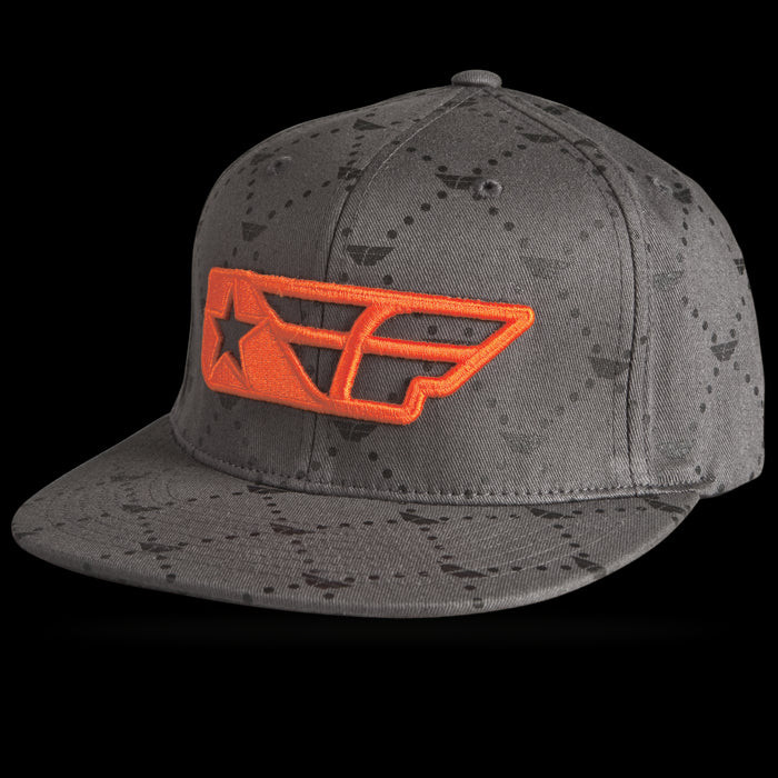 Fly Racing F-Star Men's Hat - Grey