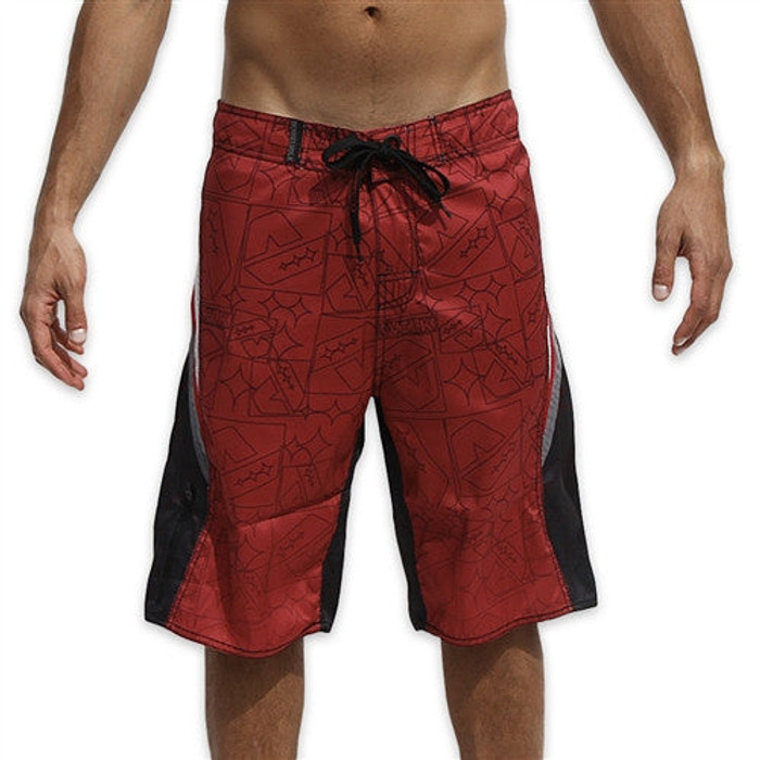 Dunkelvolk Iron Mens Boardshorts - Black