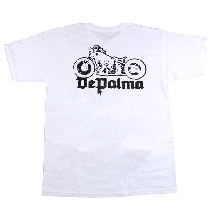 DePalma Runner Tee - White - Mens T-Shirt