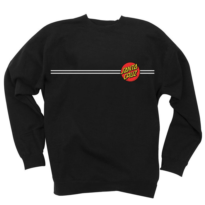 Santa Cruz Classic Dot Crew Neck L/S - Men's Sweatshirt