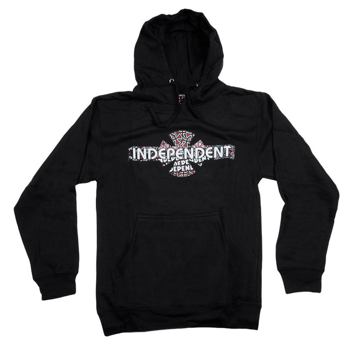 Independent O.G.B.C. Multifill Pullover Hooded L/S - Black - Men's Sweatshirt