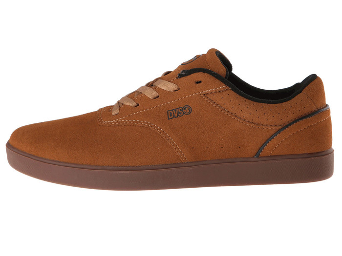 DVS Lucid Men's Skateboard Shoes - Brown Suede 200