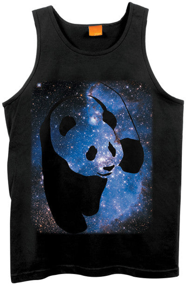 Enjoi Cosmos Panda Men's Tank Top - Black