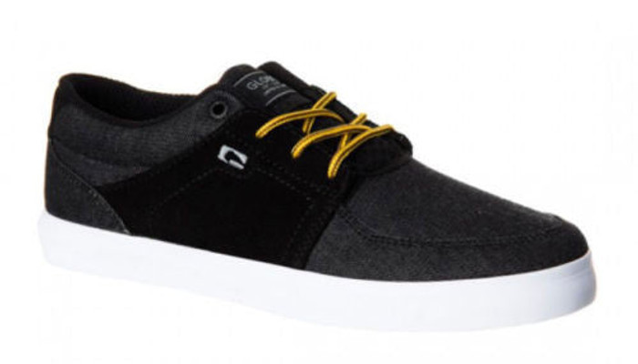 Globe Panther - Black Denim - Men's Skateboard Shoes