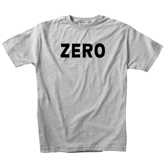Zero Army S/S - Heather Grey/Black - Men's T-Shirt