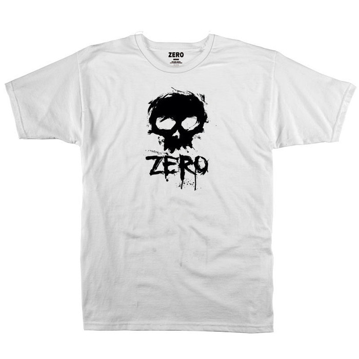 Zero Blood Skull S/S - White/Black - Men's T-Shirt