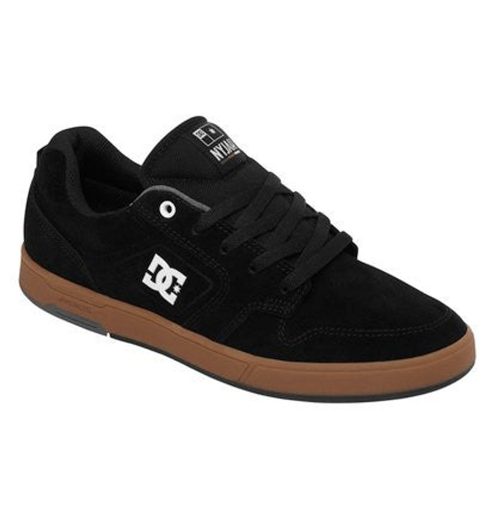 DC Nyjah - Black/Gum - Men's Shoes