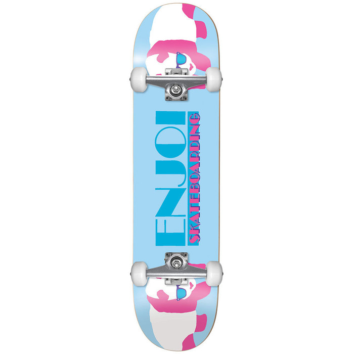 Enjoi Panda Vice Complete Skateboard - 8.0 - Light Blue