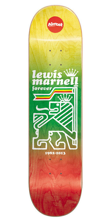 Almost Farewell R7 Skateboard Deck - 8.0 - Rasta