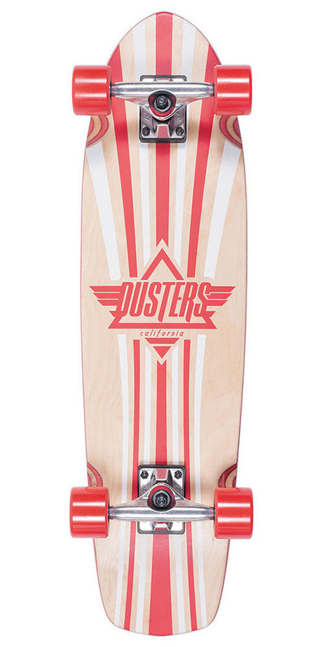 Dusters Keen Complete Skateboard - 31 - Kryptonic Red