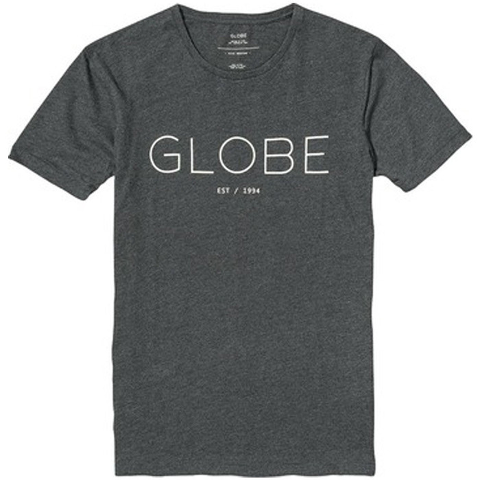 Globe Phase S/S T-Shirt - Charcoal Marle