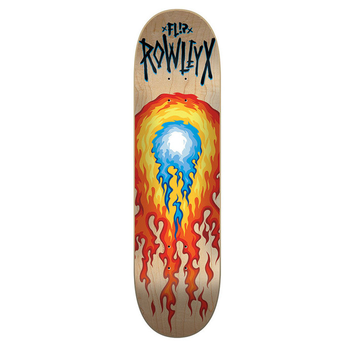 Flip Rowley Hotshot Skateboard Deck - 8.25in x 32.31in - Natural