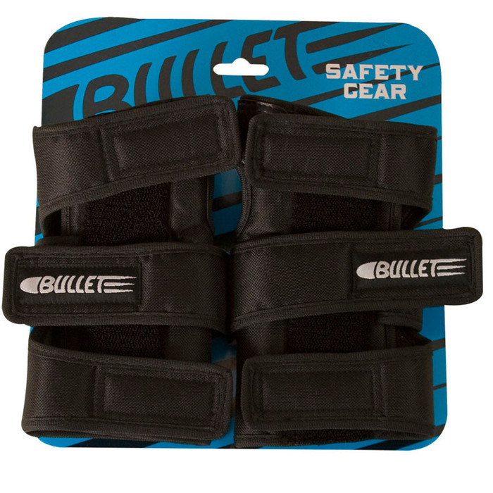 Bullet Wrist Guard Skateboard Pads - Black