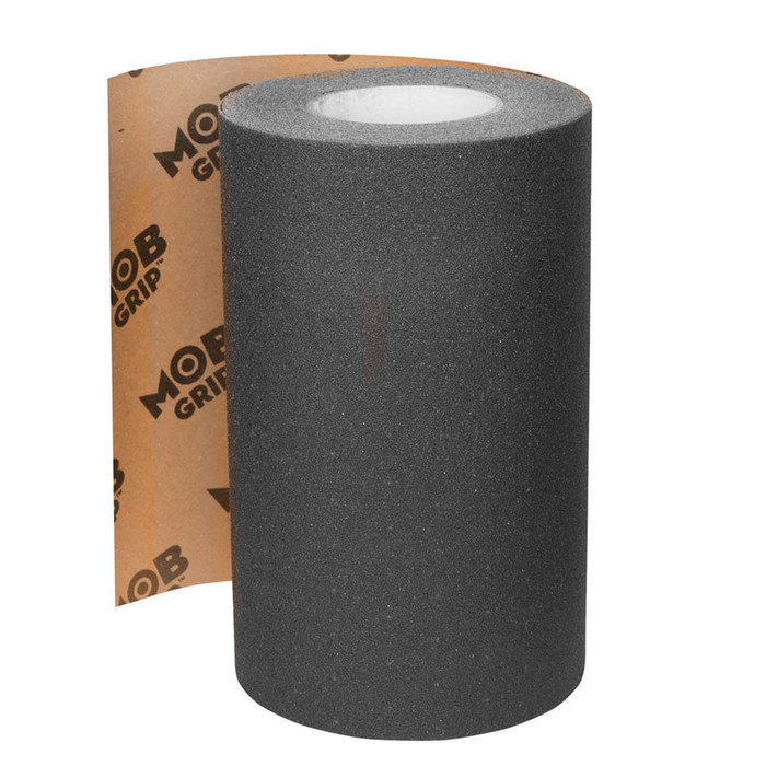 Mob Grip Tape 11in x 33in Skateboard Grip Tape - Black (1 Sheet)