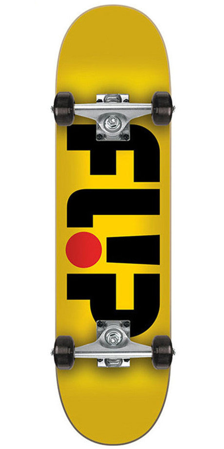 Flip Team Odyssey Mini Sk8 Complete Skateboard - 29.2in x 7.0in - Yellow