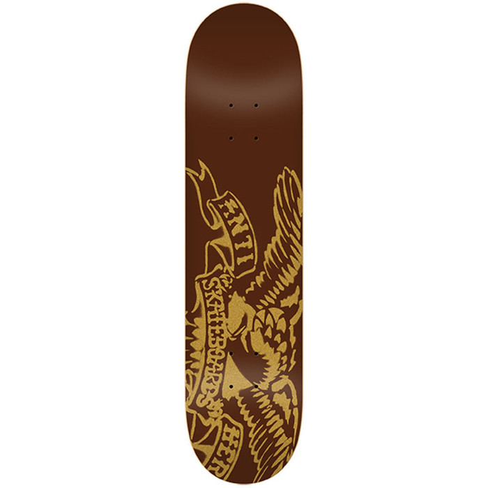 Anti-Hero Spray Eagle MD Skateboard Deck - 8.06 x 32.0 - Brown