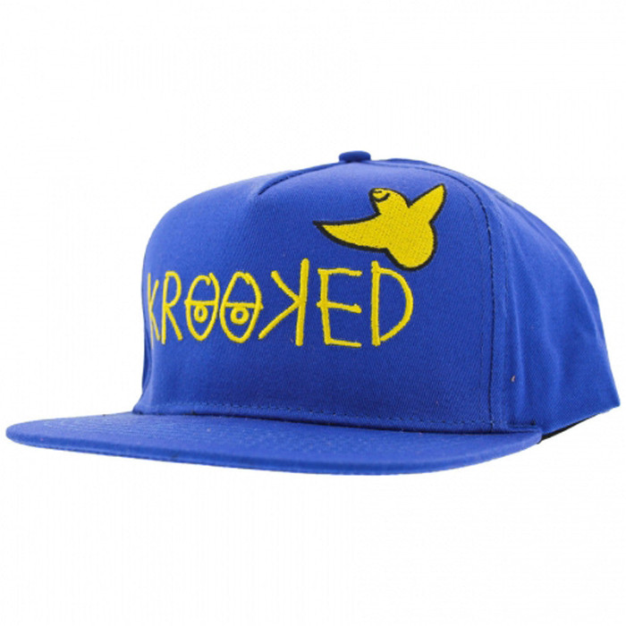 Krooked Adjustable Birdie Snapback Men's Hat - Twill