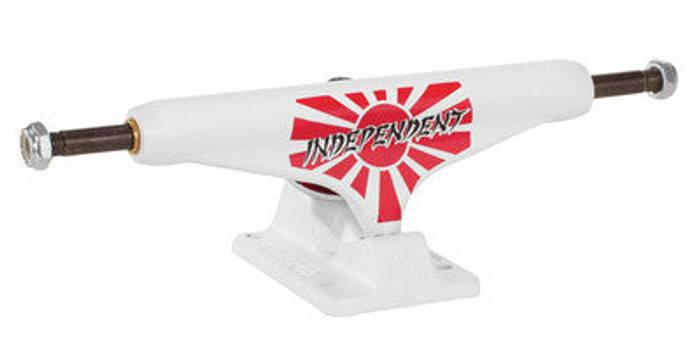 Independent 159 Stage 10 Christian Hosoi Limited Standard Skateboard Trucks - White/White - 156mm (Set of 2)