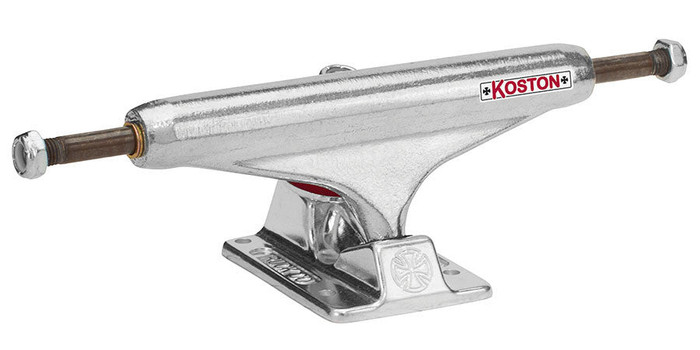 Independent 139 Stage 11 Koston II Forged Hollow Standard Skateboard Trucks - Silver/Silver - 137mm (Set of 2)