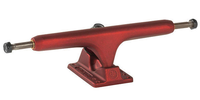 Independent 215 Stage 11 Ano Series Oxblood Red Skateboard Trucks - Red/Red - 183mm (Set of 2)