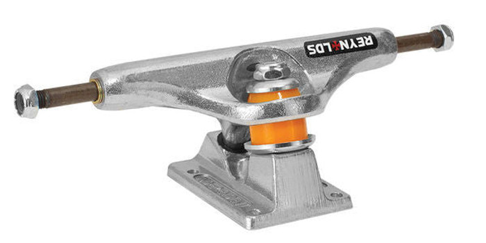 Independent 129 Stage 11 Reynolds II GC Hollow Baker Standard Skateboard Trucks - Silver/Silver - 127mm (Set of 2)