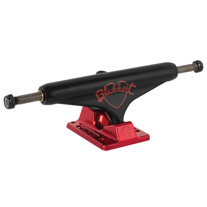 Independent 159 Stage 11 Blackhart GC LTD Skateboard Trucks - 156mm - Black/Red (Set of 2)