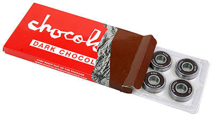 Chocolate Dark Chocolate Skateboard Bearings (8 PC)