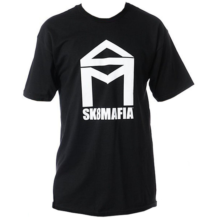 Sk8mafia House logo Men's T-Shirt - Black/White