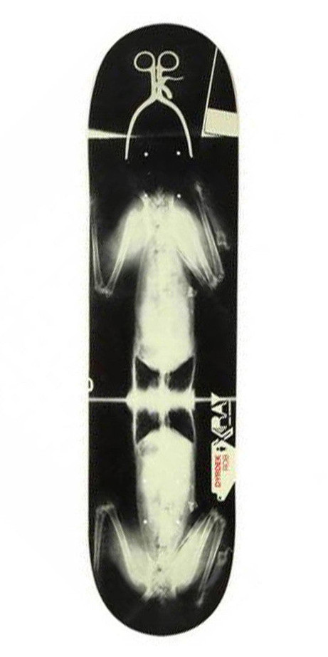 Alien Workshop Rob Dyrdek X-Ray Skateboard Deck - 7.625in x 31.06in - Black