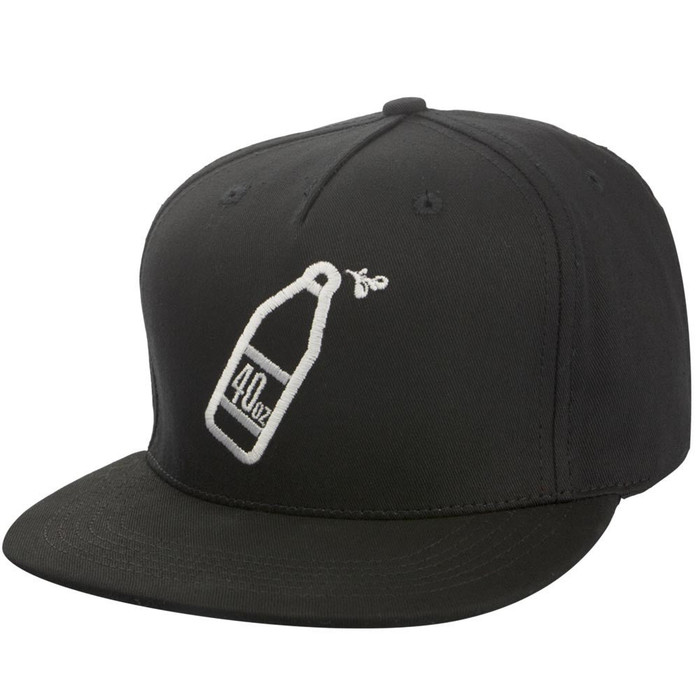 Shake Junt Get Baku Snapback Men's Hat - Black/White