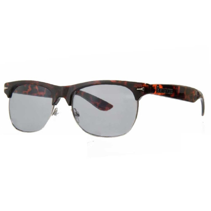 Brigada Midtown Sunglasses - Orange Tortoise w/ Smoke Lens