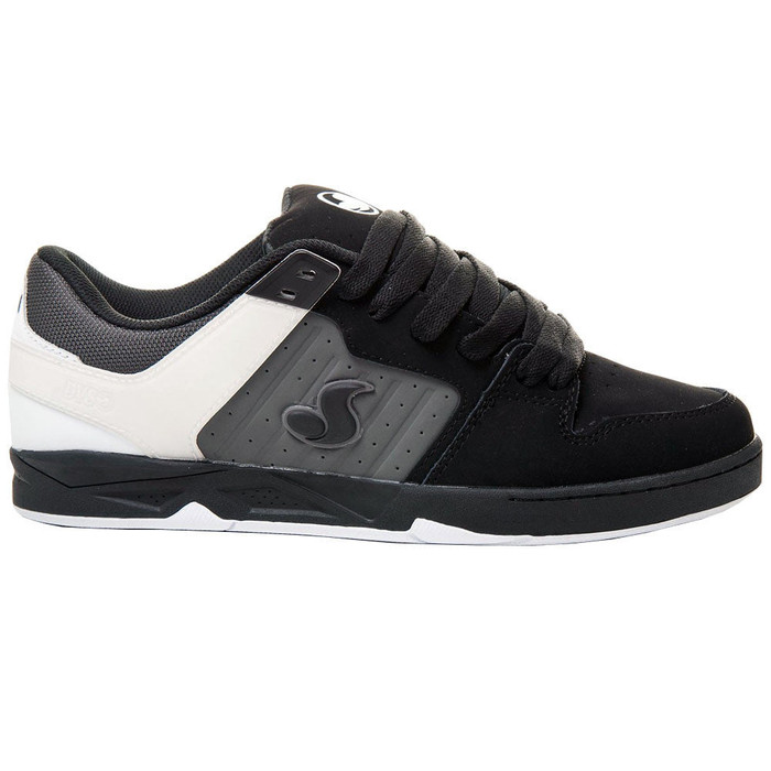 DVS Argon Skateboard Shoes - Black/Grey Nubuck 003