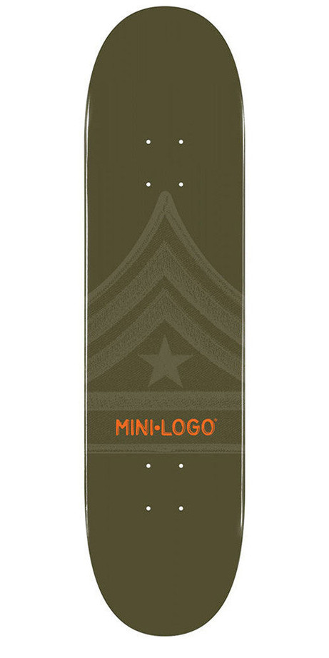 Mini Logo Skateboard Deck - 7.5 - Green Quartermaster