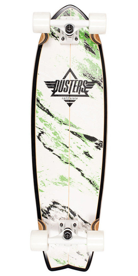 Dusters Kosher Cruiser Complete Skateboard - Glow In The Dark  - 9.5in x 33in