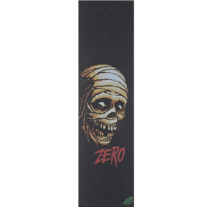 Zero Mummy Mob Skateboard Griptape - Black (1 Sheet)