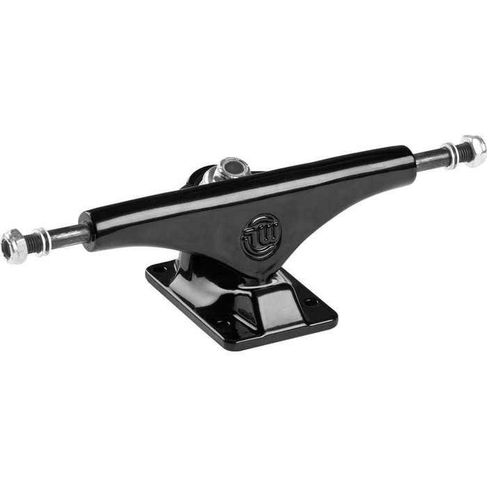 Mini Logo Skateboard Trucks - Black/Black - 7.63in (Set of 2)